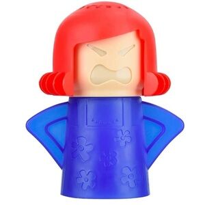 Fuming Mama Microwave Cleaner - Red and Blue